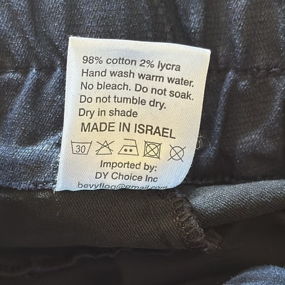 Bevy Flog sz 26 Dark Navy Jogger Pants elastic waist stretch pants - Picture 10 of 11